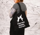 Fighting Animal Testing (tote bag) thumbnail