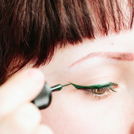 Eyeliner og maskara