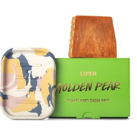 Golden Pear (såpe og såpekopp) - limited edition